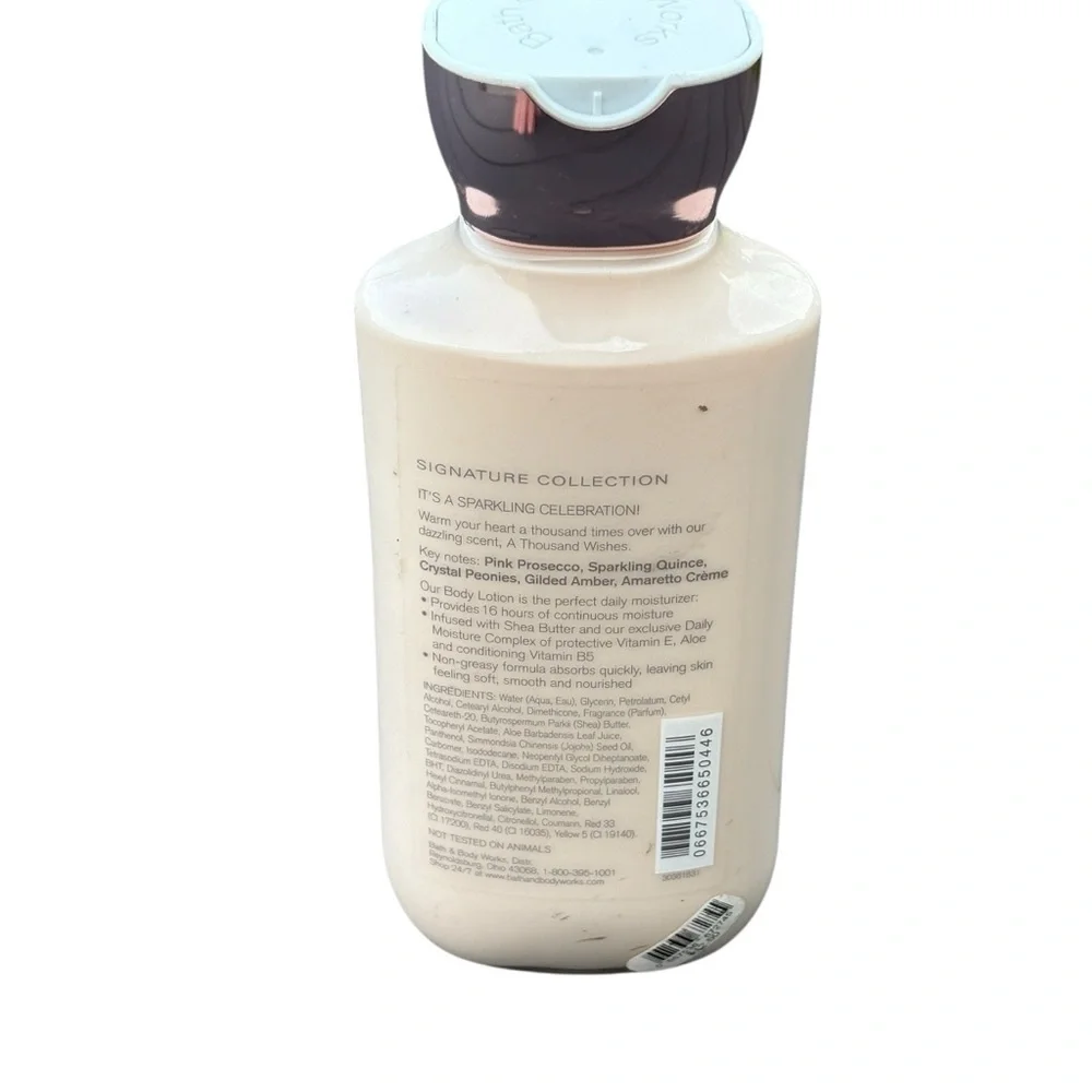 Bath & Body Works A Thousand Wishes Body Lotion 8 oz